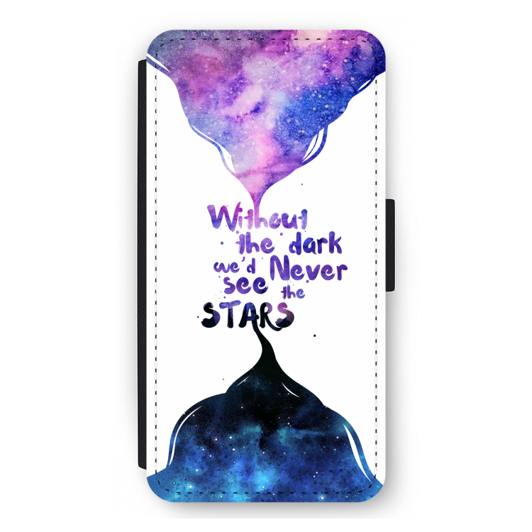 Stars quote: iPhone 12 Pro Max Flip Hoesje