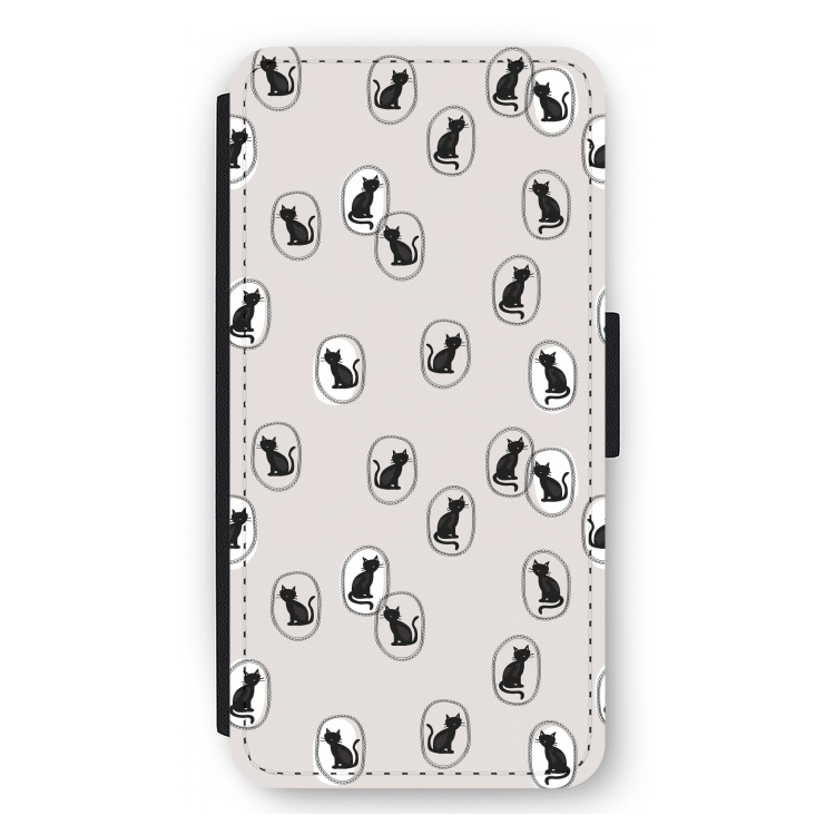 Miauw: iPhone 12 Pro Max Flip Hoesje