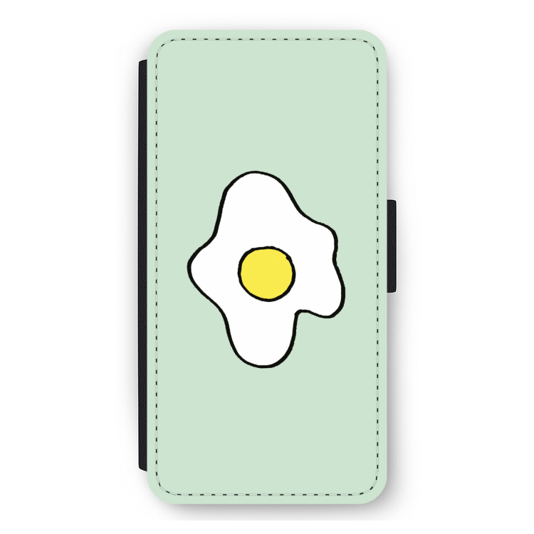 Spiegelei: iPhone 12 Pro Max Flip Hoesje