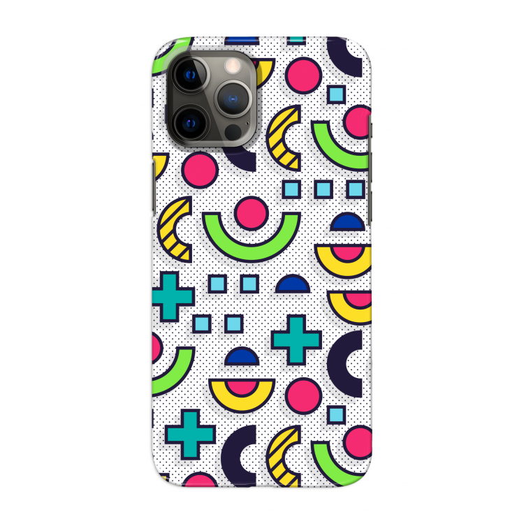 8-bit N°6: Volledig geprint iPhone 12 Pro Max Hoesje