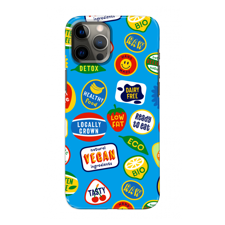 Fruitsticker: Volledig geprint iPhone 12 Pro Max Hoesje
