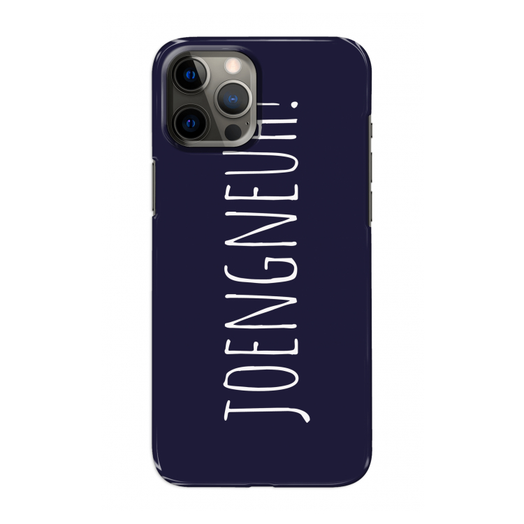 Joengneuh!: Volledig geprint iPhone 12 Pro Max Hoesje