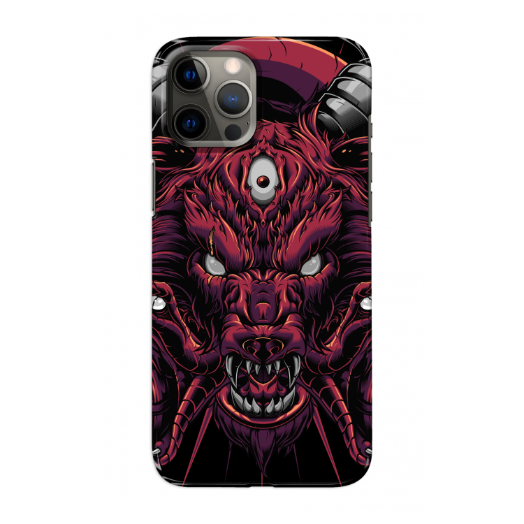 Hell Hound and Serpents: Volledig geprint iPhone 12 Pro Max Hoesje