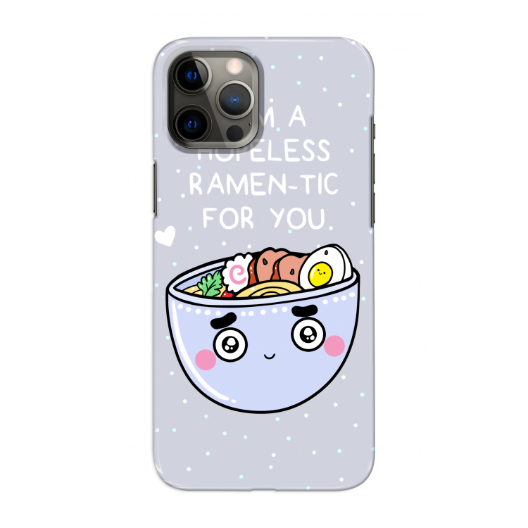 I'm A Hopeless Ramen-Tic For You: Volledig geprint iPhone 12 Pro Max Hoesje