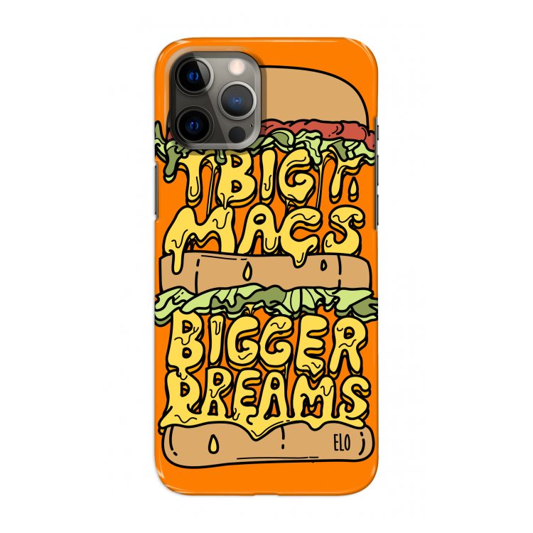 Big Macs Bigger Dreams: Volledig geprint iPhone 12 Pro Max Hoesje