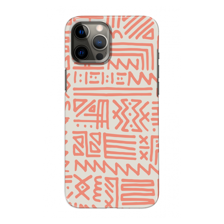 Marrakech Pink: Volledig geprint iPhone 12 Pro Max Hoesje