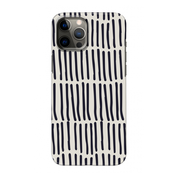 Moroccan stripes: Volledig geprint iPhone 12 Pro Max Hoesje