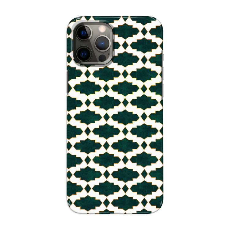 Moroccan tiles: Volledig geprint iPhone 12 Pro Max Hoesje