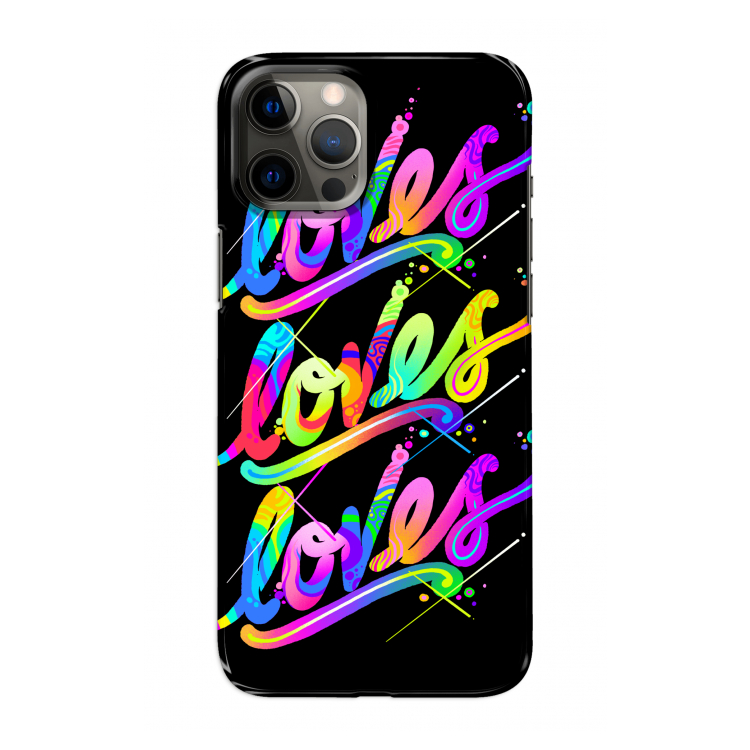 Loves: Volledig geprint iPhone 12 Pro Max Hoesje