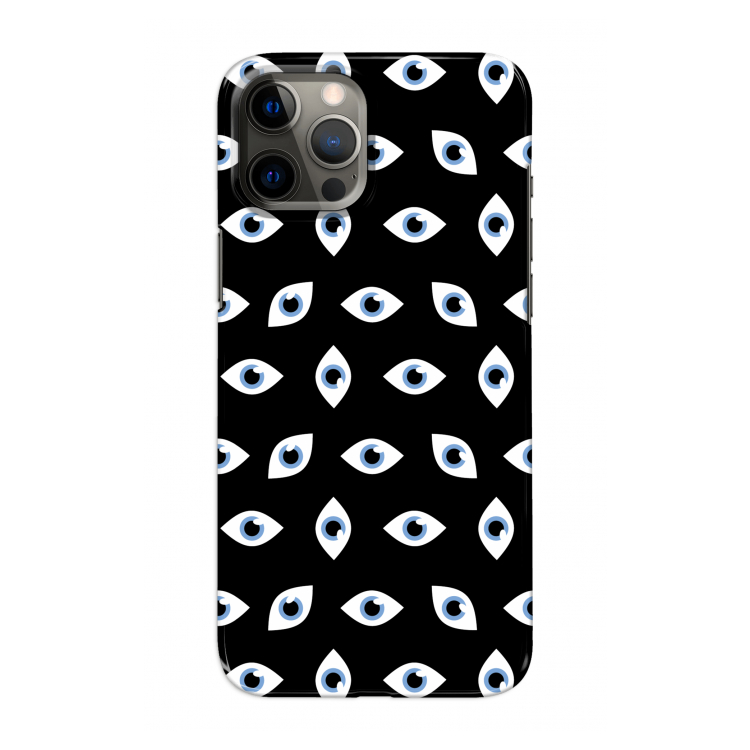 Eyes pattern: Volledig geprint iPhone 12 Pro Max Hoesje