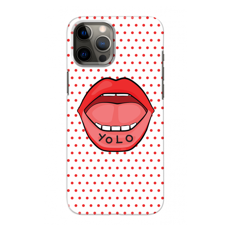 Yolo Denise: Volledig geprint iPhone 12 Pro Max Hoesje