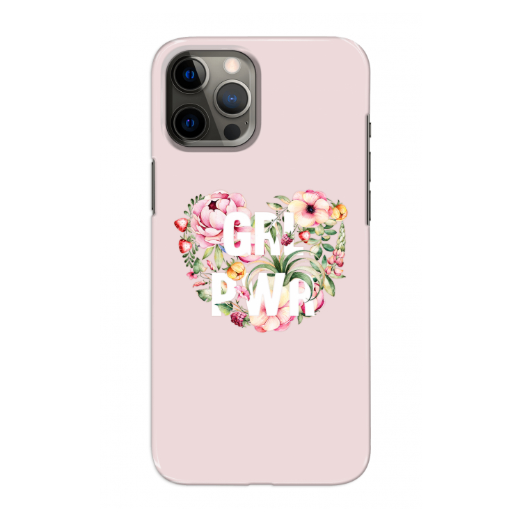 GRL PWR Flower: Volledig geprint iPhone 12 Pro Max Hoesje