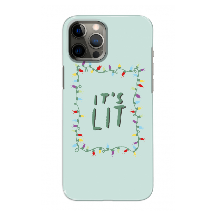 It's Lit: Volledig geprint iPhone 12 Pro Max Hoesje