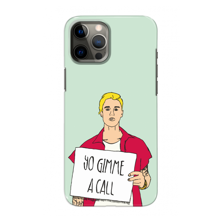 Gimme a call: Volledig geprint iPhone 12 Pro Max Hoesje