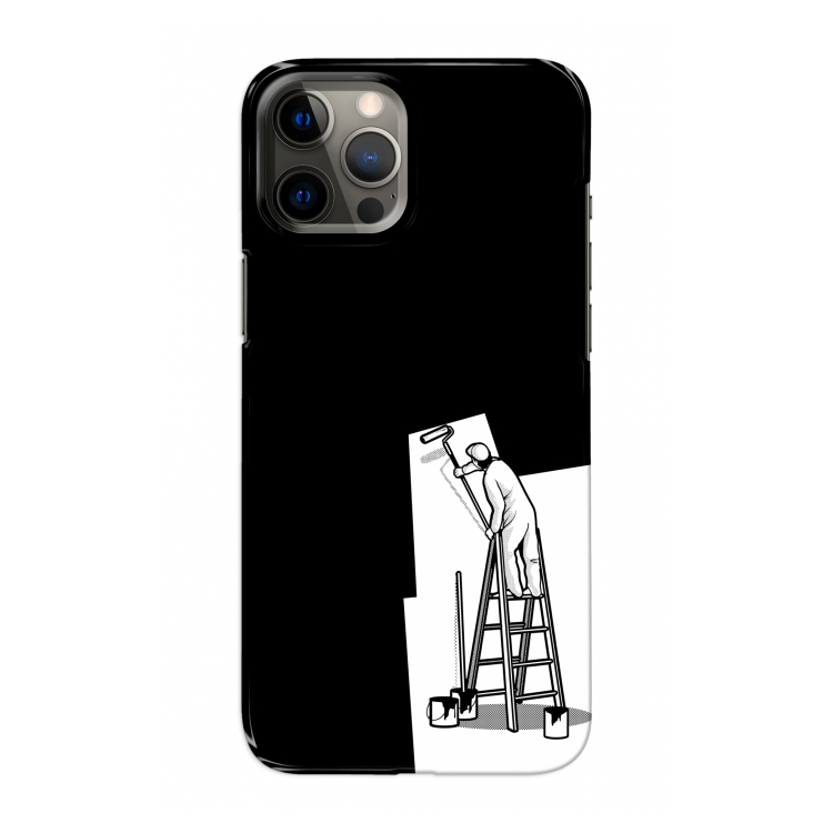 Musketon Painter: Volledig geprint iPhone 12 Pro Max Hoesje