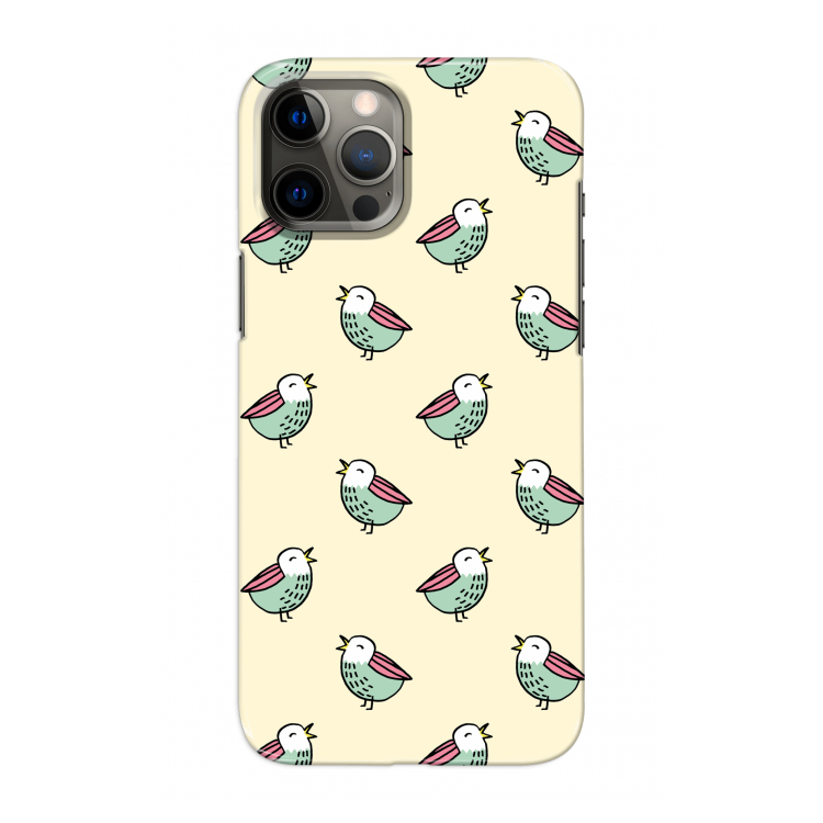 Vogeltjes: Volledig geprint iPhone 12 Pro Max Hoesje