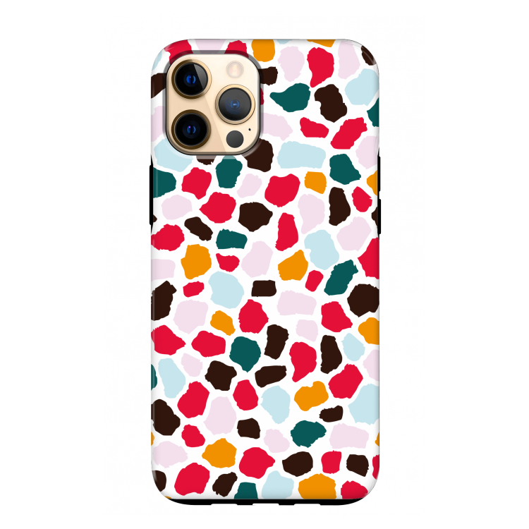 Colored Giraffe: iPhone 12 Pro Max Tough Case