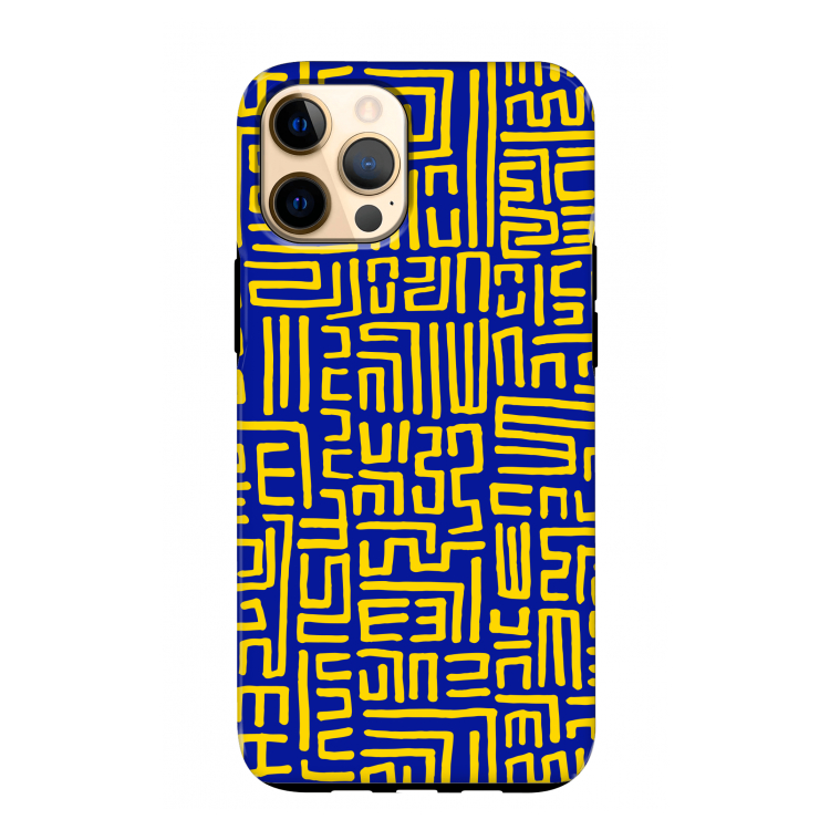 Majorelle Blue Print: iPhone 12 Pro Max Tough Case
