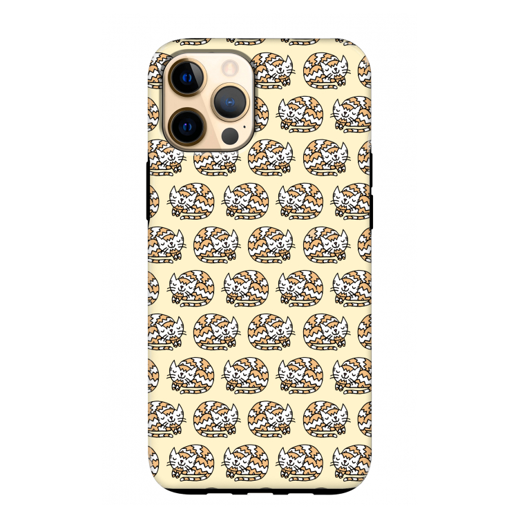 Slapende poes: iPhone 12 Pro Max Tough Case