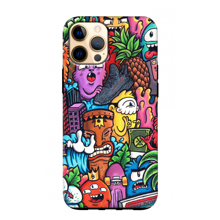 Vexx Mixtape: iPhone 12 Pro Max Tough Case