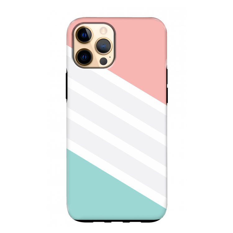 Strepen pastel: iPhone 12 Pro Max Tough Case