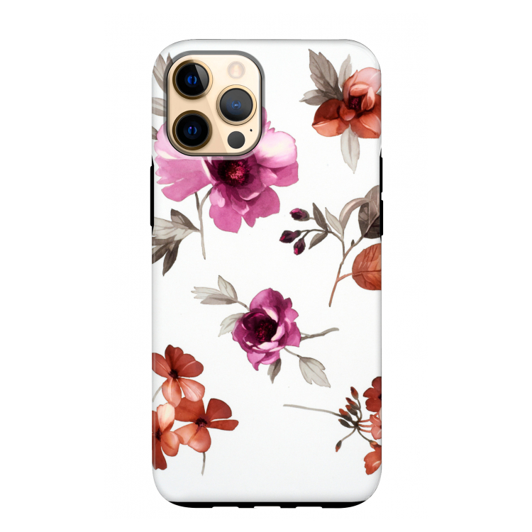 Geschilderde bloemen: iPhone 12 Pro Max Tough Case