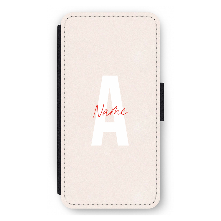 Strawberry Milkshake: iPhone 12 Pro Max Flip Hoesje