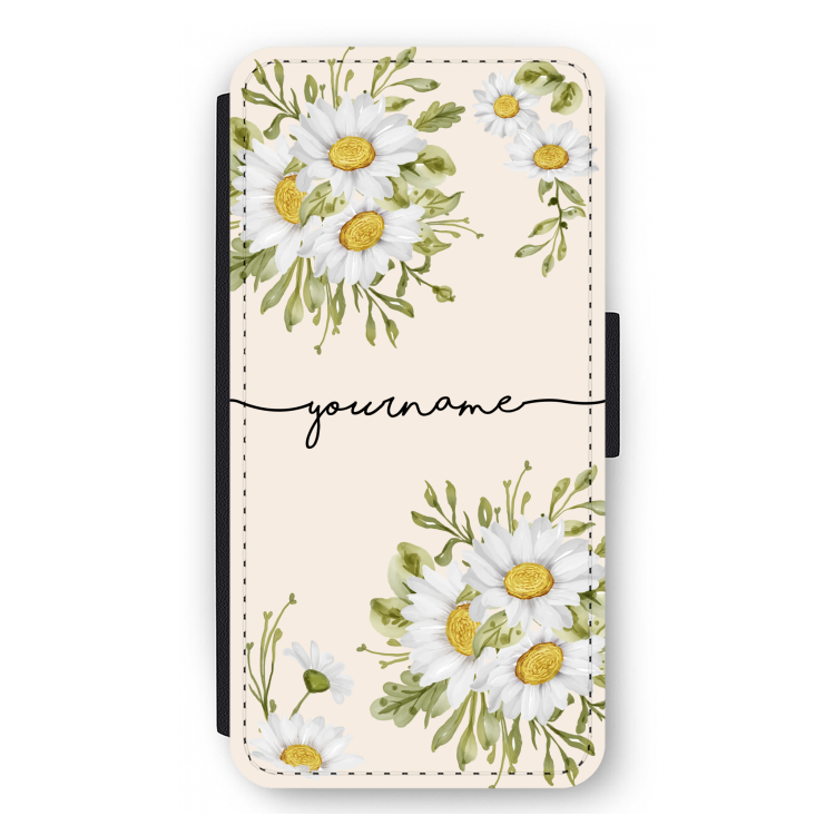 Daisies: iPhone 12 Pro Max Flip Hoesje