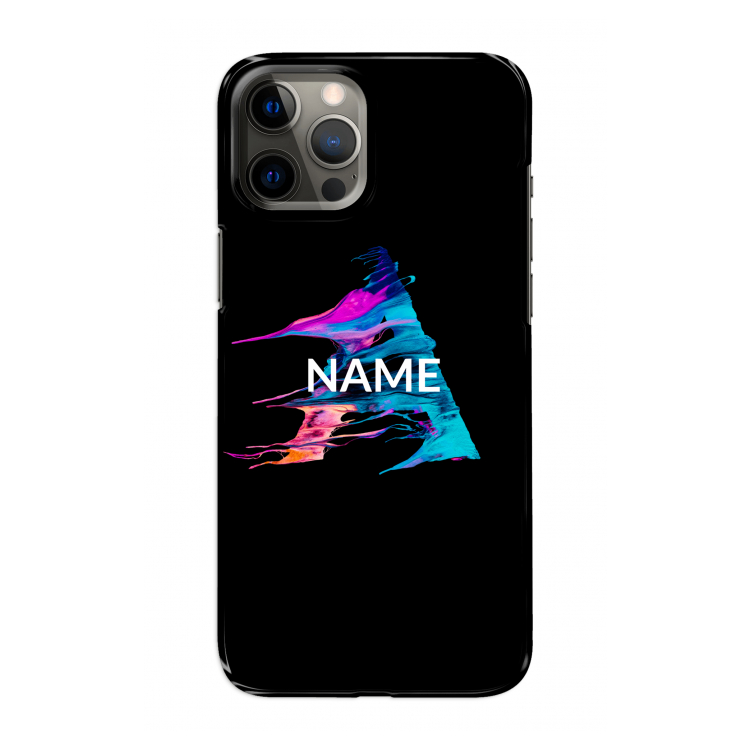 Abstract Spectrum: Volledig geprint iPhone 12 Pro Max Hoesje