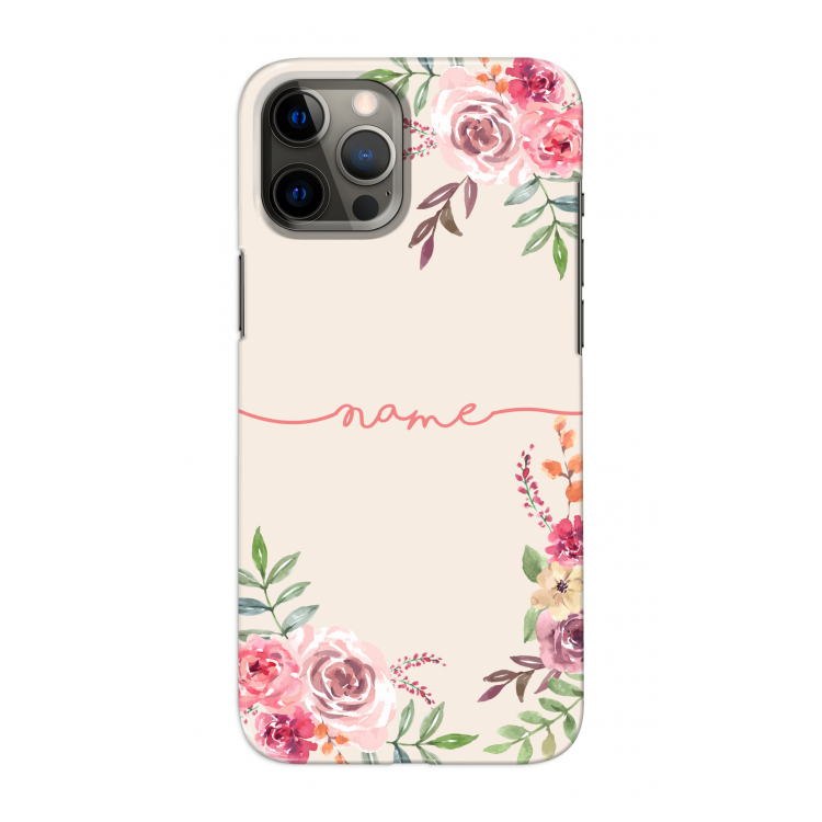 Rozen: Volledig geprint iPhone 12 Pro Max Hoesje