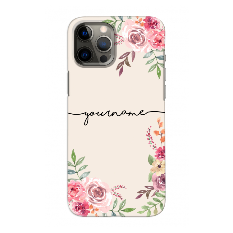Rozen: Volledig geprint iPhone 12 Pro Max Hoesje