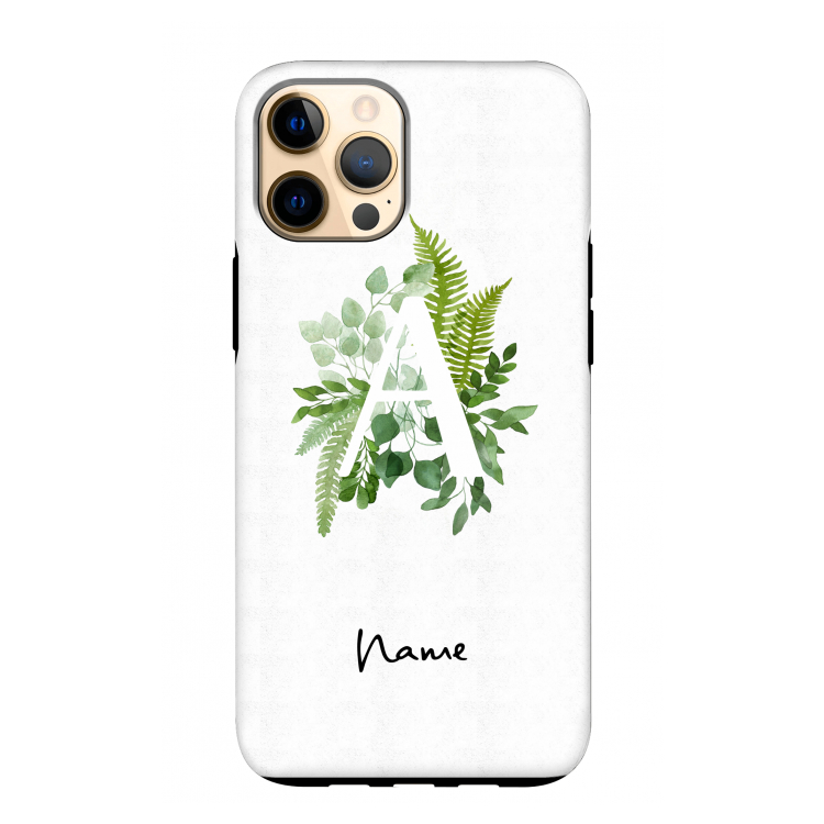 Green Brush: iPhone 12 Pro Max Tough Case