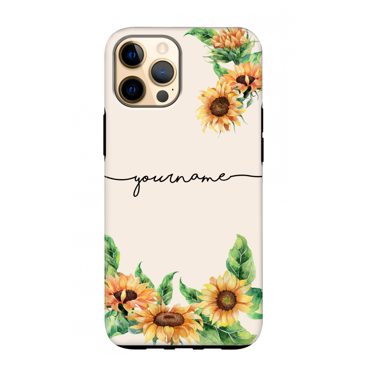 Zonnebloemen: iPhone 12 Pro Max Tough Case