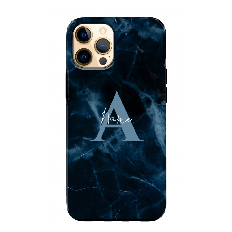 Midnight Marble: iPhone 12 Pro Max Tough Case