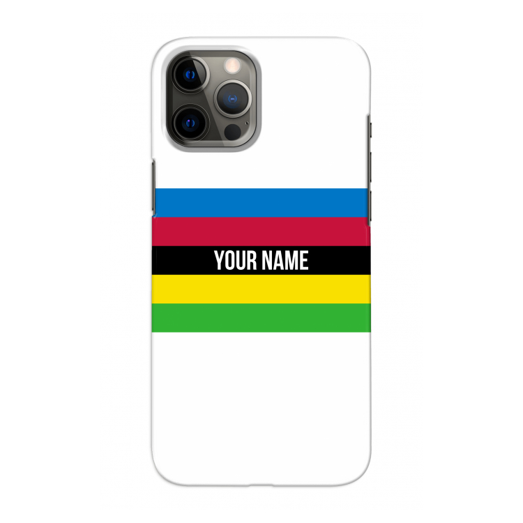 WK Wielrennen: Volledig geprint iPhone 12 Pro Max Hoesje