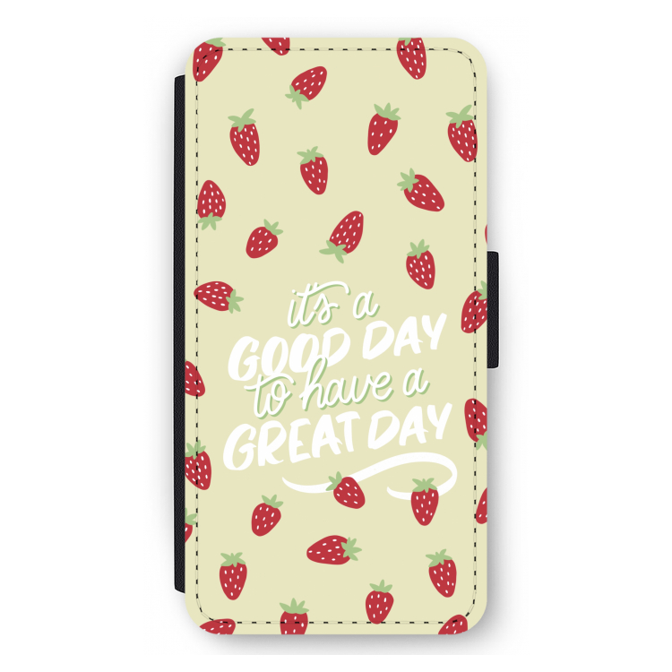 Don't forget to have a great day: iPhone 12 Pro Max Flip Hoesje