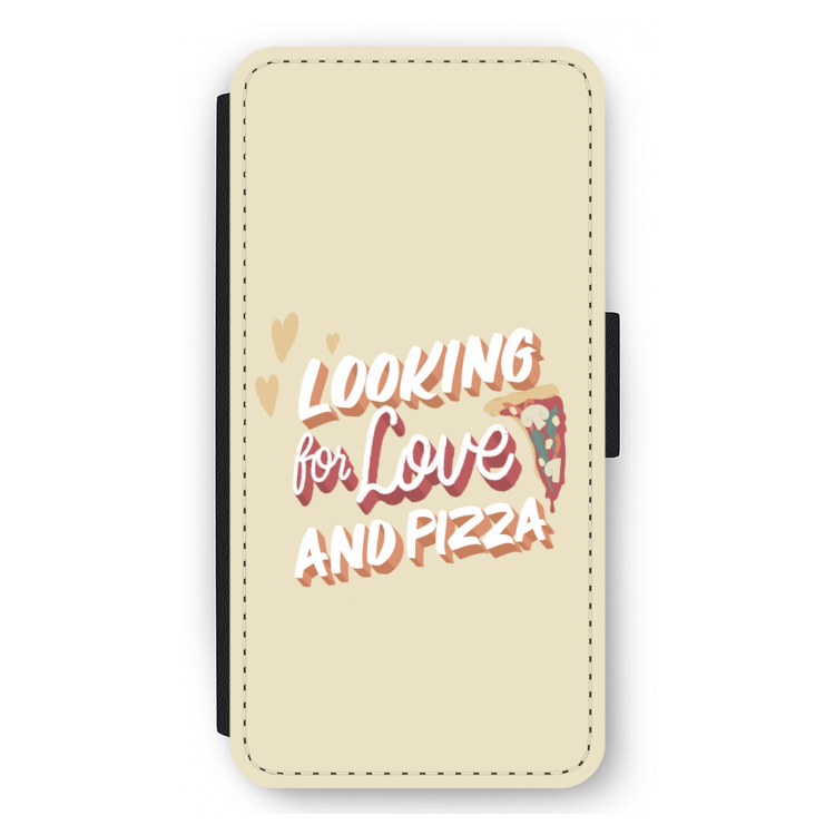 Pizza is the answer: iPhone 12 Pro Max Flip Hoesje