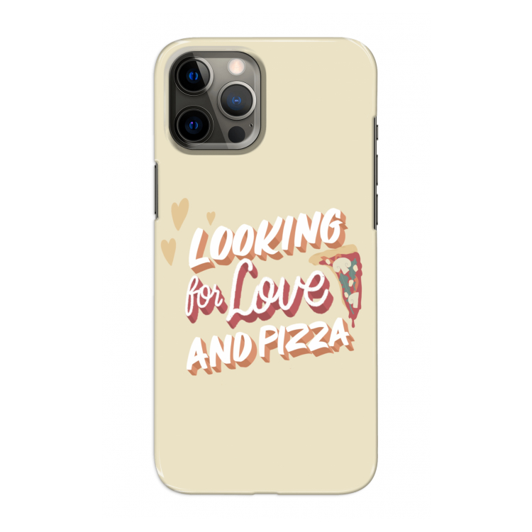 Pizza is the answer: Volledig geprint iPhone 12 Pro Max Hoesje