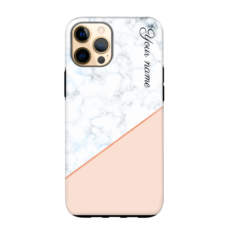 Marmer in stijl: iPhone 12 Pro Max Tough Case
