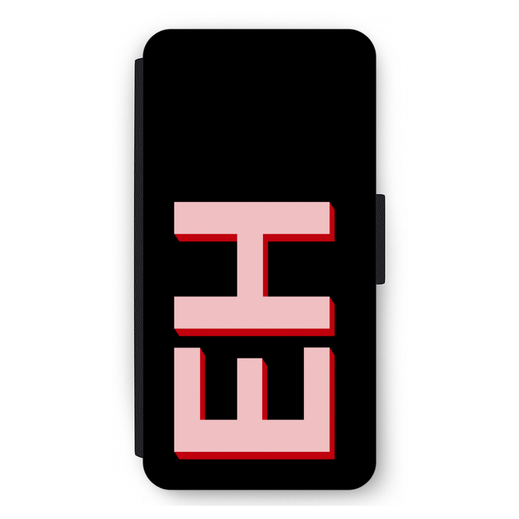 Monogram: iPhone 12 Pro Max Flip Hoesje