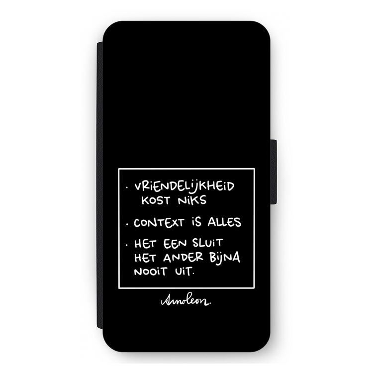 Mijn Motto's: iPhone 12 Pro Max Flip Hoesje