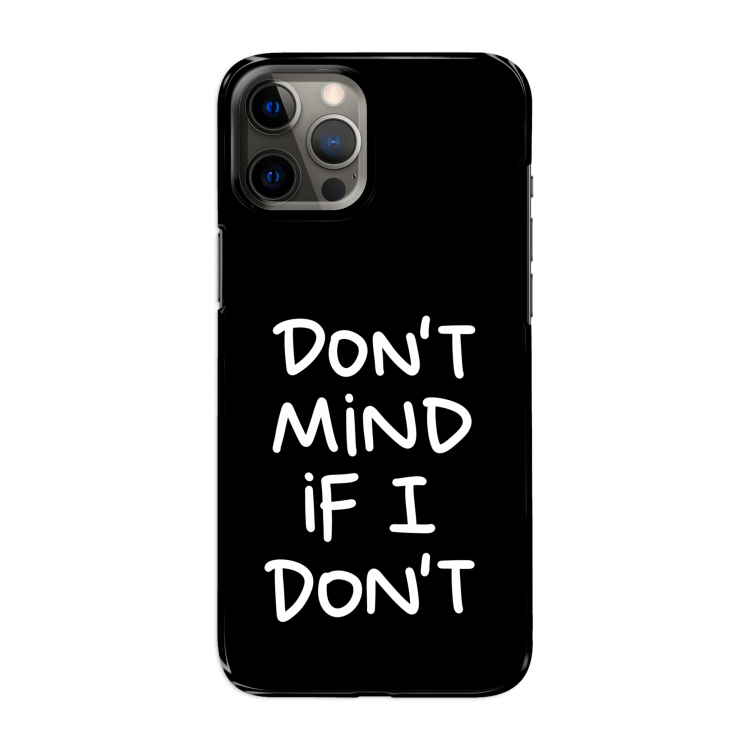 Don't Mind: Volledig geprint iPhone 12 Pro Max Hoesje
