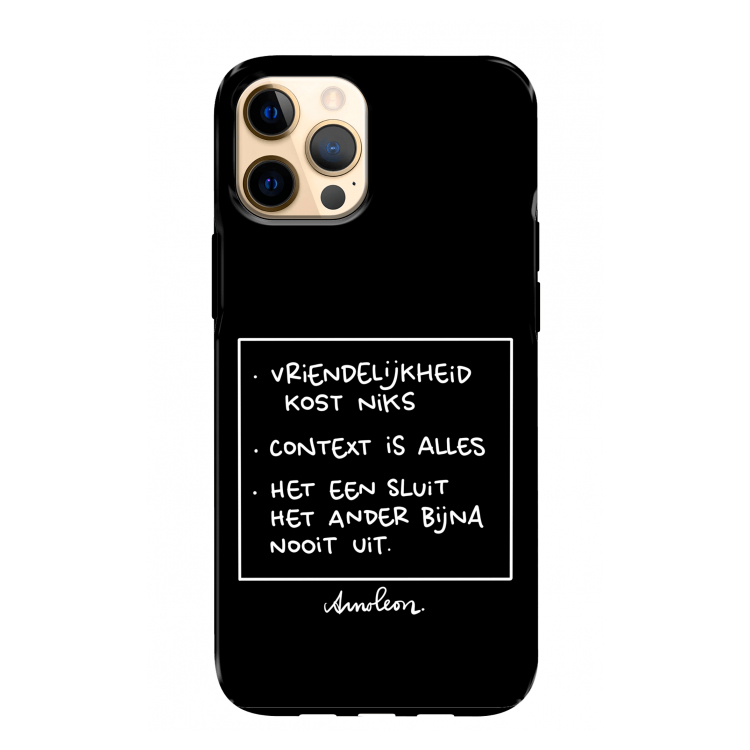 Mijn Motto's: iPhone 12 Pro Max Tough Case