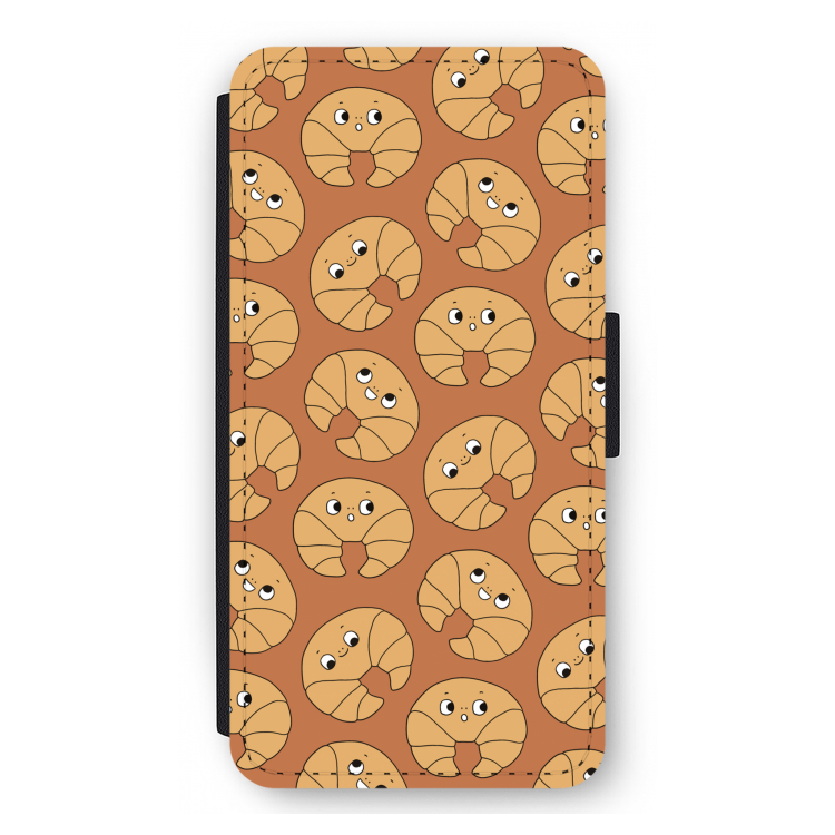 Croissant: iPhone 12 Pro Max Flip Hoesje