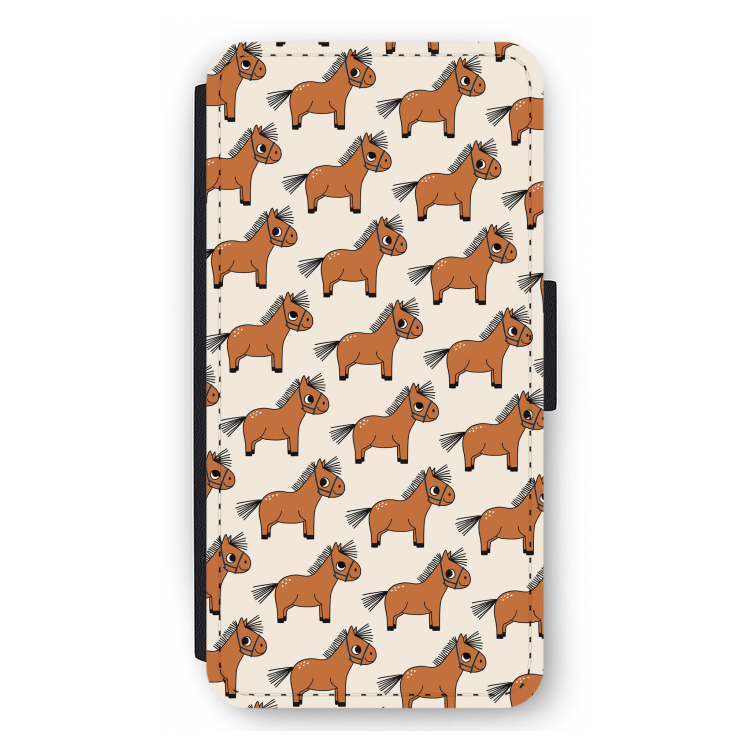 Pony: iPhone 12 Pro Max Flip Hoesje