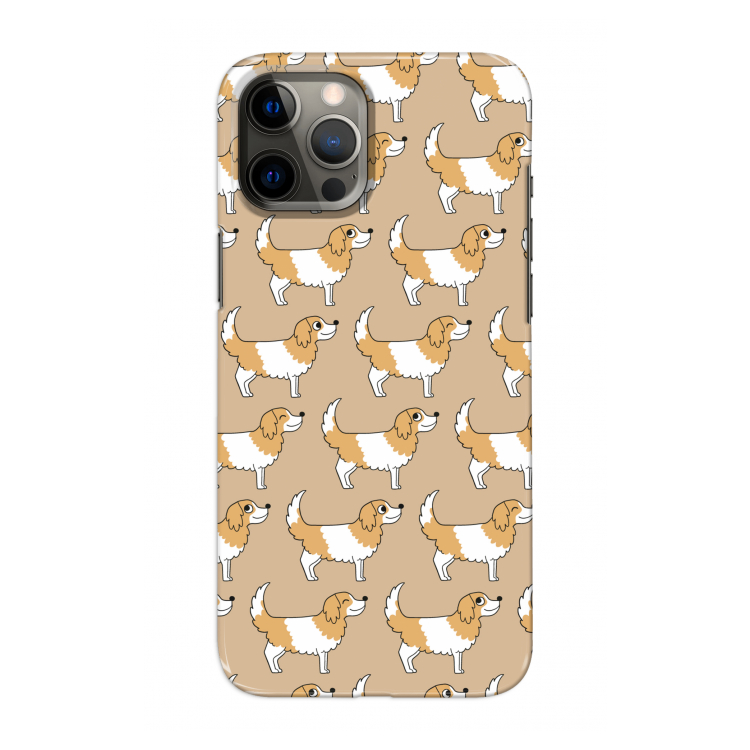 Doggy: Volledig geprint iPhone 12 Pro Max Hoesje