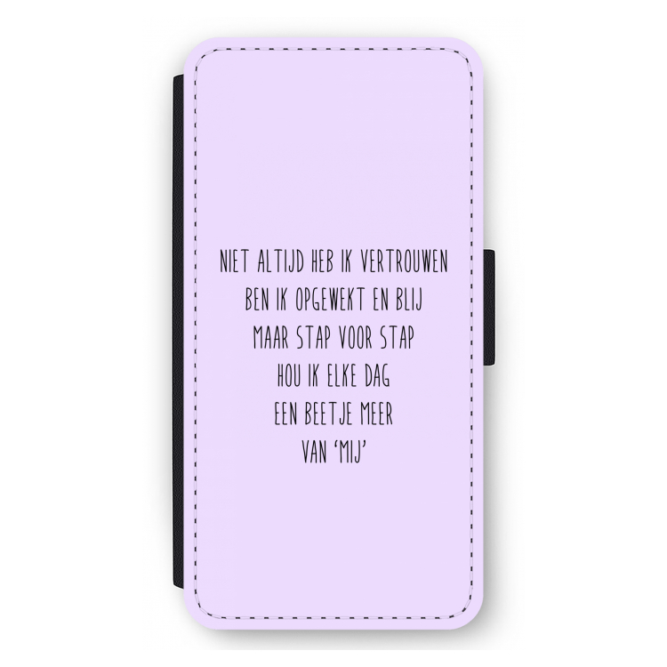 Zelfvertrouwen: iPhone 12 Pro Max Flip Hoesje