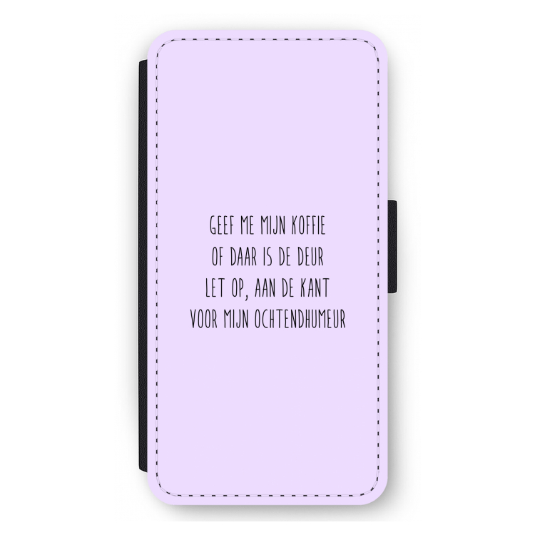 Ochtendhumeur: iPhone 12 Pro Max Flip Hoesje