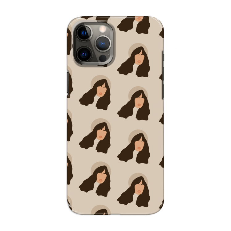 Bonjour mon amour: Volledig geprint iPhone 12 Pro Max Hoesje