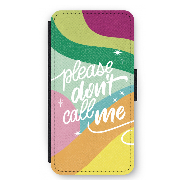 Don't call: iPhone 12 Pro Max Flip Hoesje